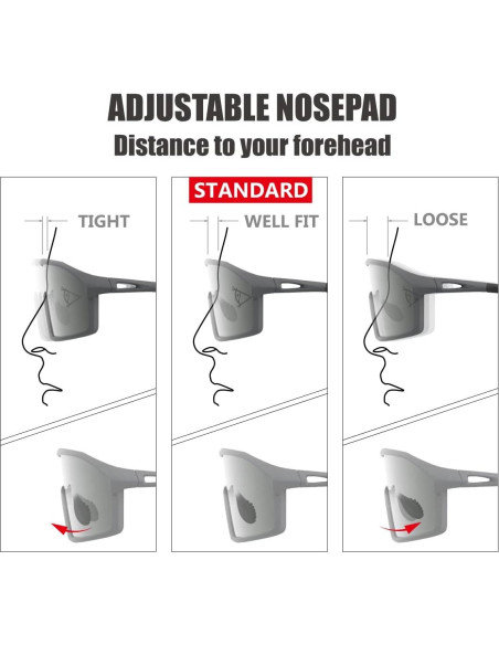 Gafas de sol polarizadas Viviendo tu tiempo qool para deportes