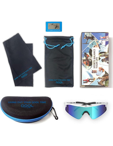 Gafas de sol polarizadas Viviendo tu tiempo qool para deportes