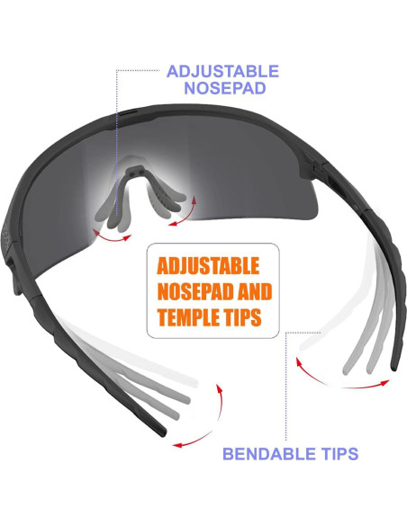Gafas de sol polarizadas Viviendo tu tiempo qool 1188b para deportes