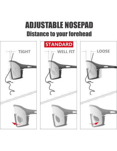 Gafas de sol polarizadas Viviendo tu tiempo qool 1188b para deportes