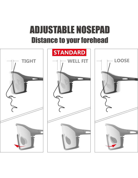 Gafas de sol polarizadas Viviendo tu tiempo qool 1188b para deportes