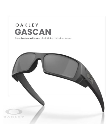 Gafas de sol Oakley Gascan para hombres + Correa + Kit iWear