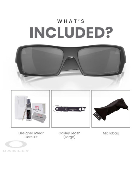 Gafas de sol Oakley Gascan para hombres + Kit de cuidado