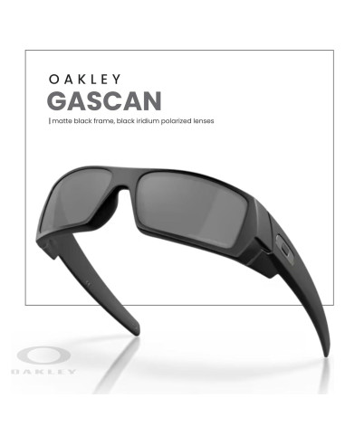 Gafas de sol Oakley Gascan para hombres + Kit de cuidado