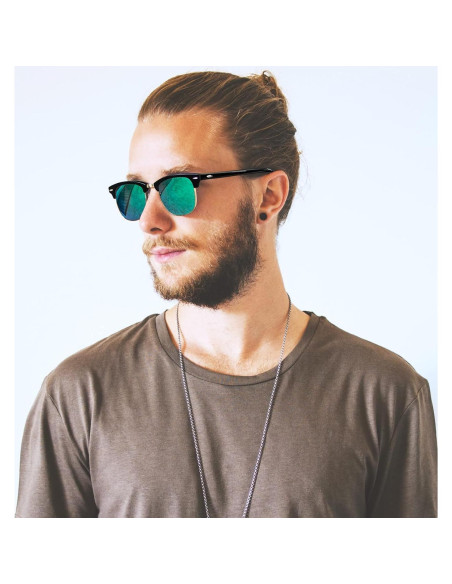 Gafas de sol Joopin semi sin montura UV400 polarizadas