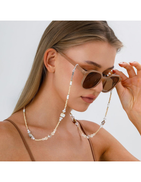 Cadena de Gafas ERNAULO de Perlas para Mujeres 73.66 cm