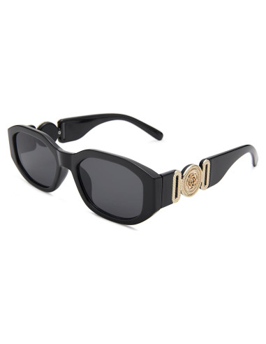 Gafas de Sol Rectangulares HYCREDI UV400 Moda Vintage