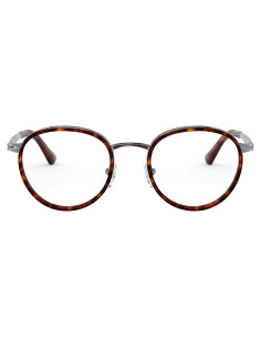 Gafas de Prescripción Persol PO2468V Redondas Gunmetal 49mm