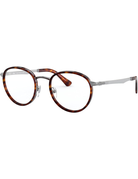 Gafas de Prescripción Persol PO2468V Redondas Gunmetal 49mm