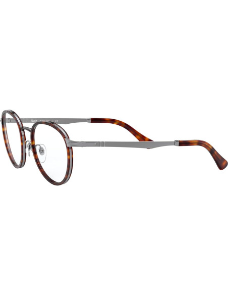 Gafas de Prescripción Persol PO2468V Redondas Gunmetal 49mm