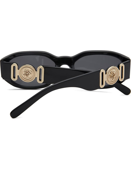 Gafas de Sol Rectangulares HYCREDI UV400 Moda Vintage