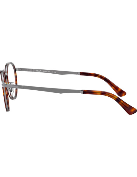Gafas de Prescripción Persol PO2468V Redondas Gunmetal 49mm