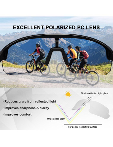 Gafas de sol polarizadas BangLong Jo578 UV400 unisex