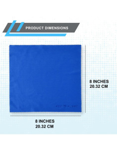 Paño de limpieza Eco-Fused 5 unidades 20x20 cm microfibra 2