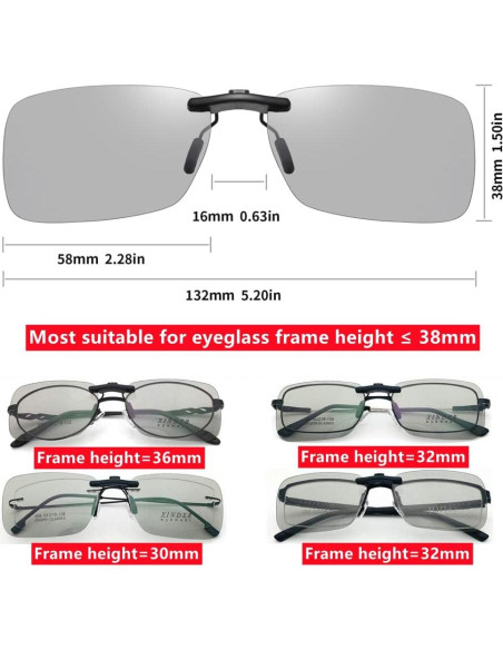 Gafas 3D Clip AoHeng RealD IMAX 2 Paquete Ligeras