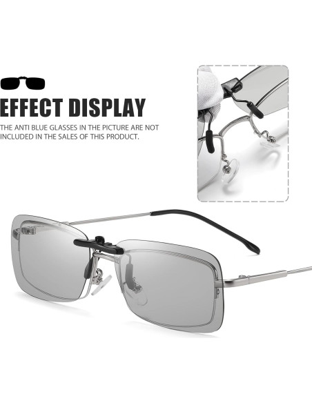 Gafas 3D Clip AoHeng RealD IMAX 2 Paquete Ligeras