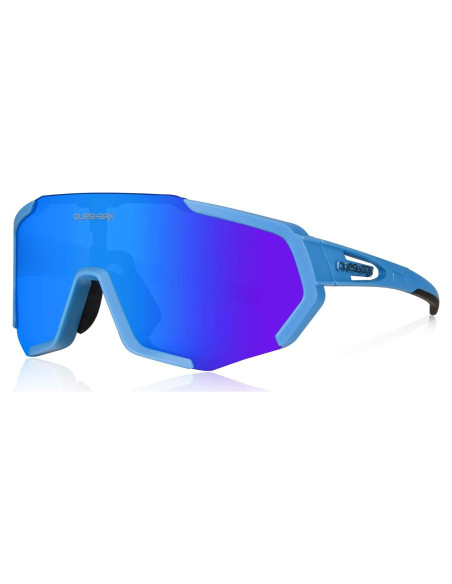 Gafas de Ciclismo Queshark QE48 Polarizadas 3 Lentes UV400