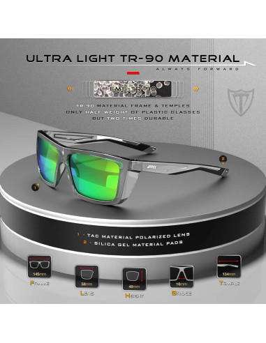 Gafas de sol polarizadas ATTCL para ciclismo y pesca UV