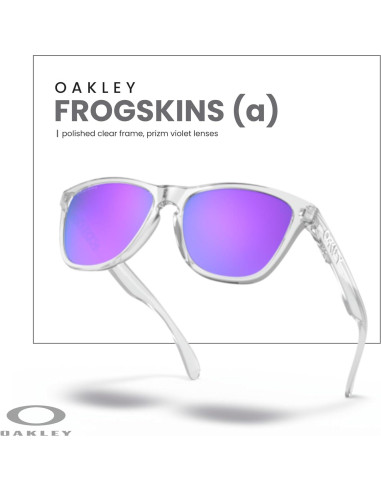 Gafas de Sol Oakley Frogskins OO9245 con Lentes Prizm Violet