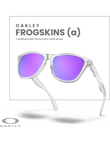 Gafas de Sol Oakley Frogskins OO9245 con Lentes Prizm Violet Gafas de Sol Oakley Frogskins OO9245 con Lentes Prizm Violet