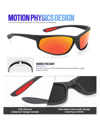 Gafas de Sol KALIYADI Polarizadas para Hombres UV