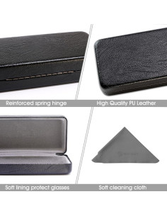 Funda Dura para Gafas PERFECTSIGHT Floral, Ligera y Resistente 2