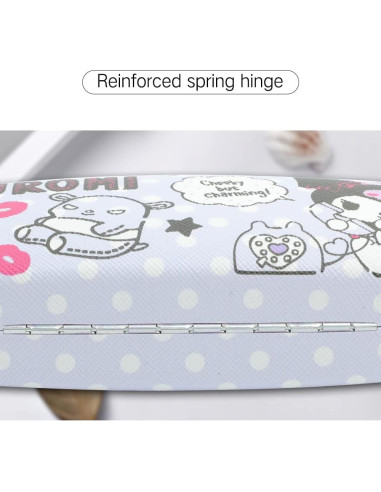 Funda Dura para Gafas PERFECTSIGHT Morado, Ligera y Resistente