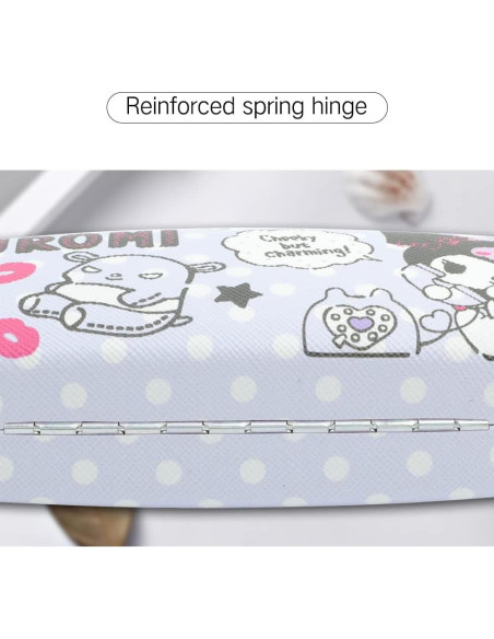 Funda Dura para Gafas PERFECTSIGHT Morado, Ligera y Resistente