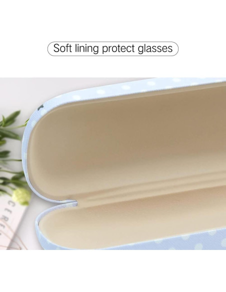 Funda Dura para Gafas PERFECTSIGHT Morado, Ligera y Resistente