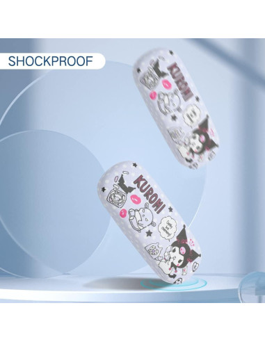 Funda Dura para Gafas PERFECTSIGHT Morado, Ligera y Resistente