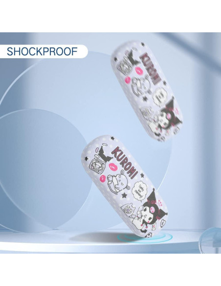 Funda Dura para Gafas PERFECTSIGHT Morado, Ligera y Resistente