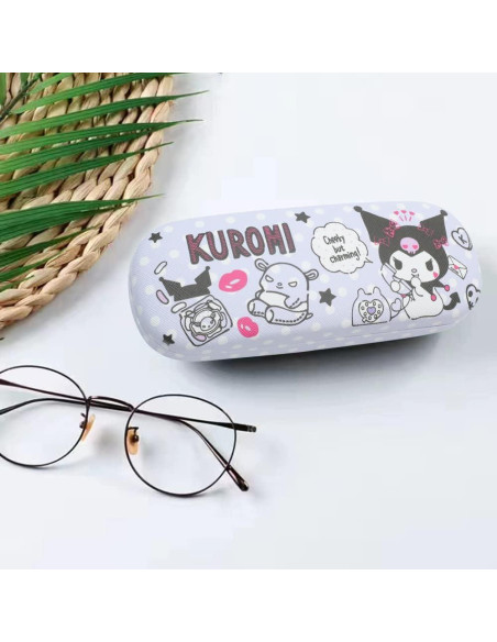 Funda Dura para Gafas PERFECTSIGHT Morado, Ligera y Resistente