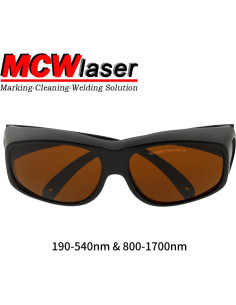 Gafas de Protección Lásers MCWlaser 190-540nm y 800-1700nm 2