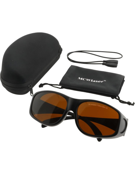 Gafas de Protección Lásers MCWlaser 190-540nm y 800-1700nm