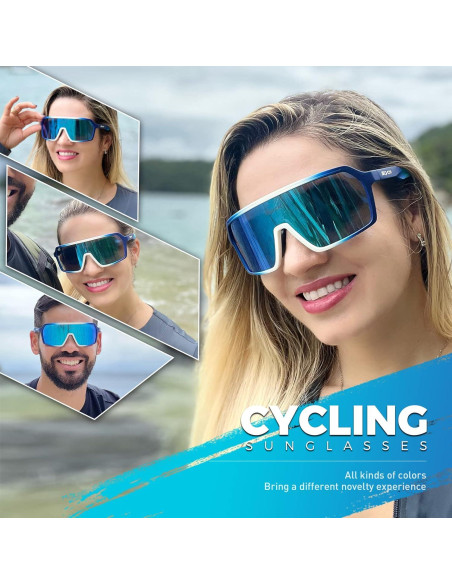 Gafas de Ciclismo Polarizadas SCVCN S61 UV400 Antideslizantes