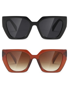 Gafas de sol cuadradas TIANYESY con protección UV para todos