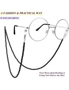 Cadena de Gafas KAI 70cm Perlas de Moda para Mujeres 2