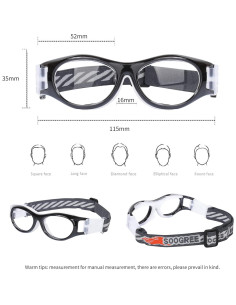 Gafas Deportivas SooGree para Niños - Antichoque y Ajustables 2