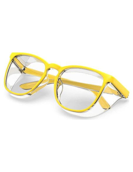 Gafas de Seguridad Antivaho Amarillo Limón para Adultos Gafas de Seguridad Antivaho Amarillo Limón para Adultos