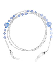 Cadena de Acrílico BILIONE para Gafas 72 cm Azul
