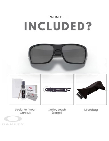 Gafas de sol Oakley Turbine para hombres + correa + kit