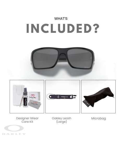 Gafas de sol Oakley Turbine para hombres + correa + kit