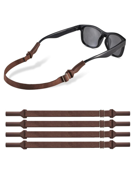 Correas para Gafas LVVFIT Niños 16.5-25.4 cm Ajustables 4 Pzas