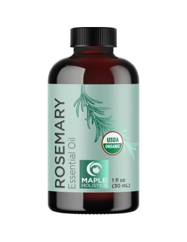 Aceite de Almendra Dulce y Romero Orgánico - Tratamiento Capilar