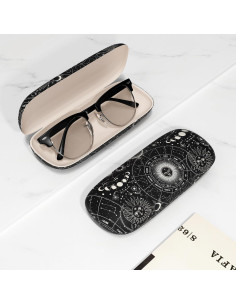 Estuche para Gafas ZAXMEY Duro Universal con Paño Limpieza 2