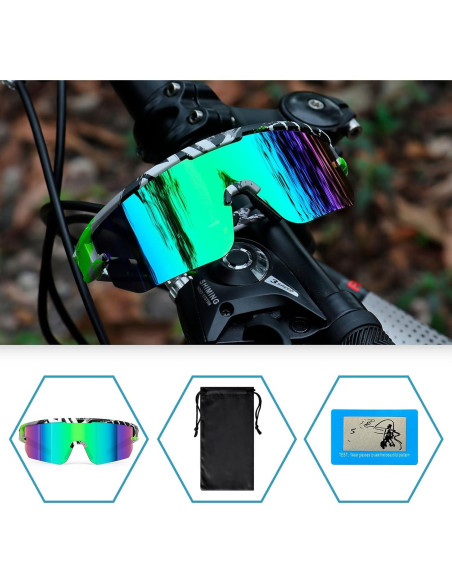 Gafas de ciclismo VEWOE modelo Ve-JH156 UV400 polarizadas
