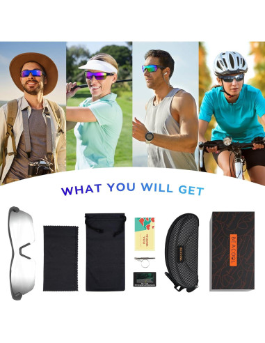 Gafas de Sol BEACOOL Polarizadas UV400 para Deportes
