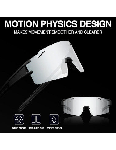 Gafas de Ciclismo FMY UV400 Polarizadas para Deportes