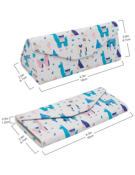 Estuche de Gafas Real Sic Plegable Duro 16x6.8cm Vegano