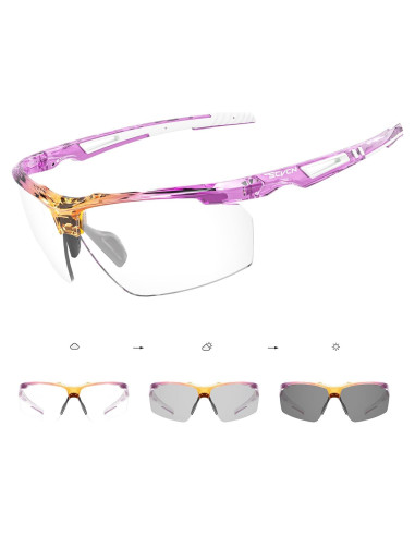 Gafas de sol fotocromáticas SCVCN UV400 para deportes